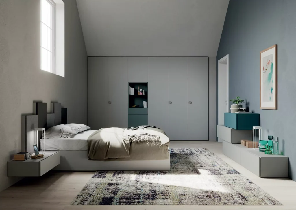 Chambre moderne avec dressing