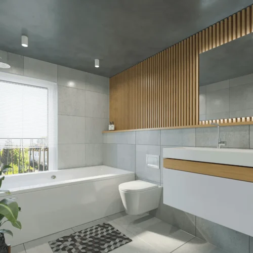 Salle de bain moderne